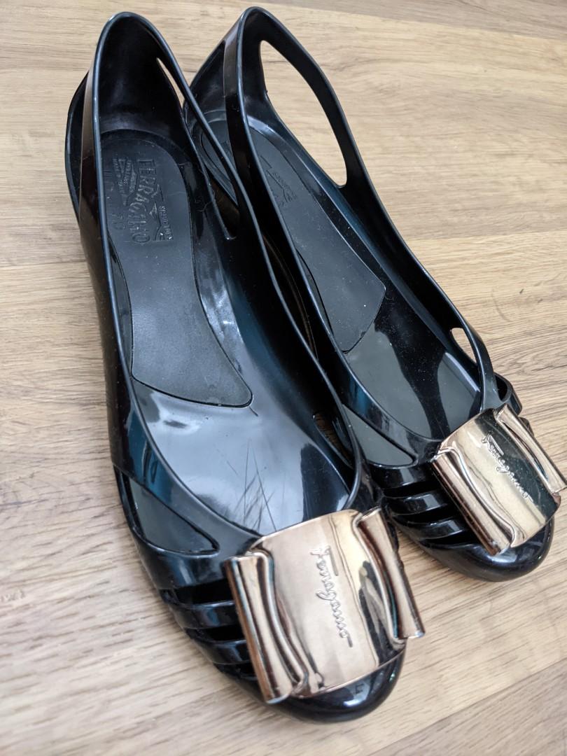 Ferragamo Bermuda Jelly Women s Fashion Footwear Flats on Carousell