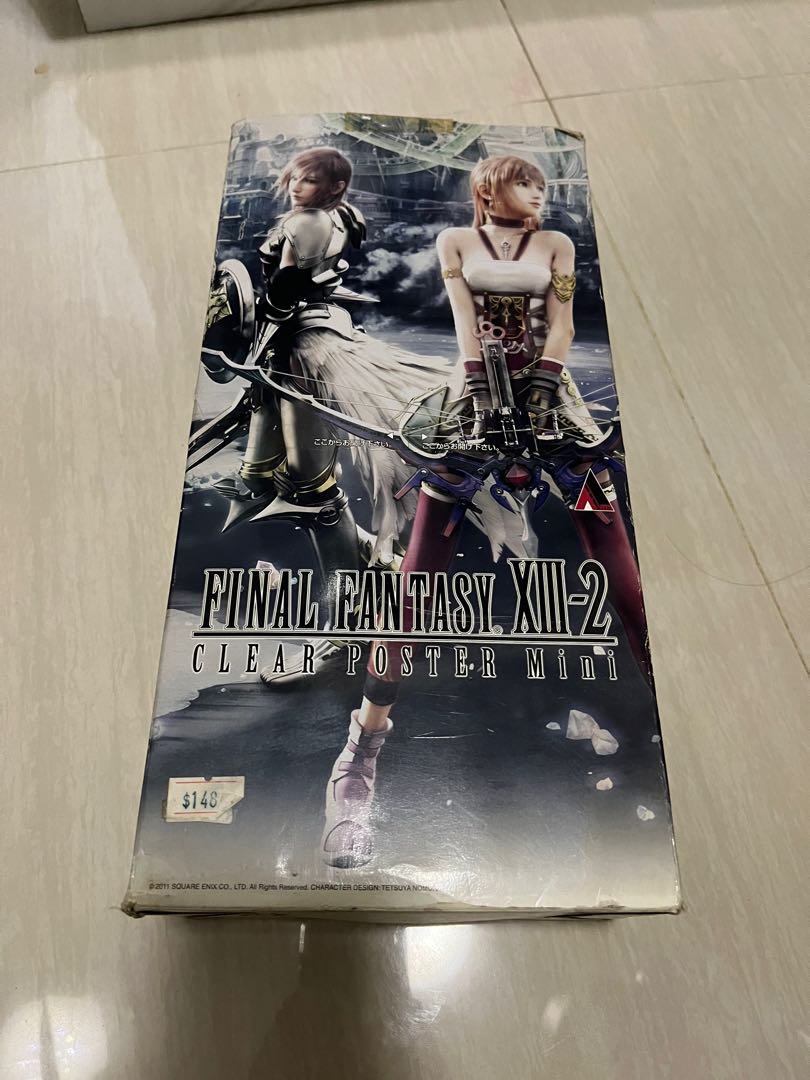 FINAL FANTASY XIII-2 CLEAR POSTER Mini 太空戰士透明海報, 興趣及