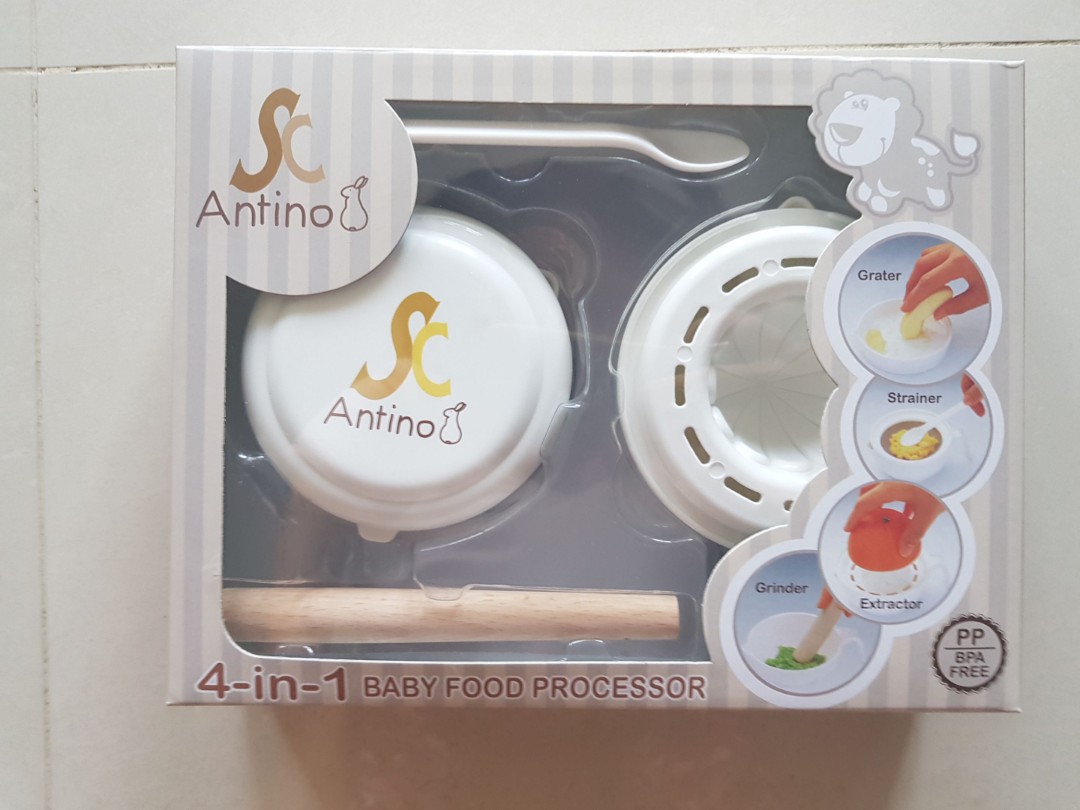 Food processor 4 in 1 for weaning baby, Babies & Kids, Nursing
