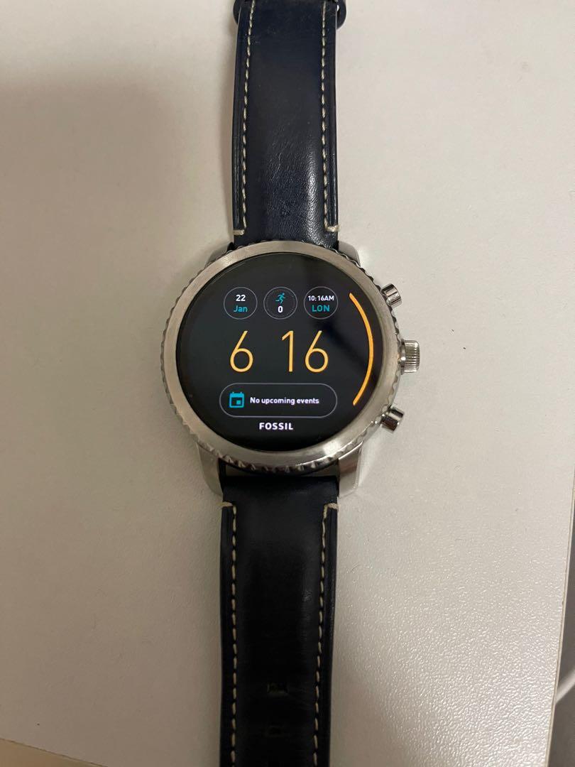 Fossil gen 3 new arrivals q explorist grey smartwatch