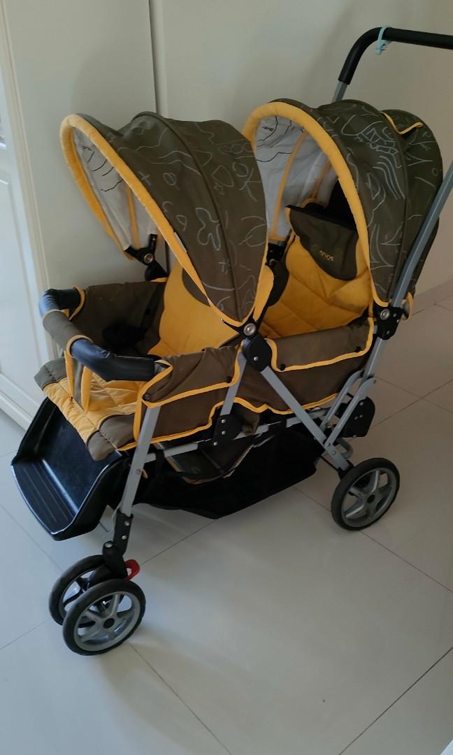 free double stroller