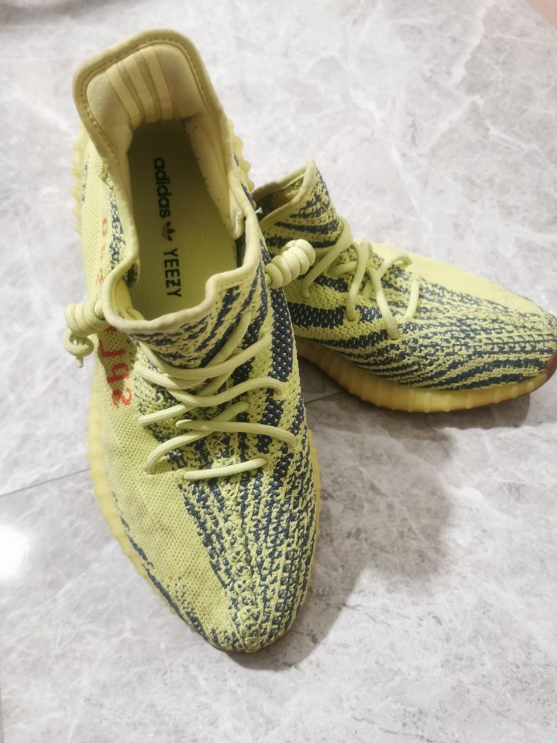 Froozen yellow yeezy US11 UK10.5 Men s Fashion Footwear Sneakers on Carousell