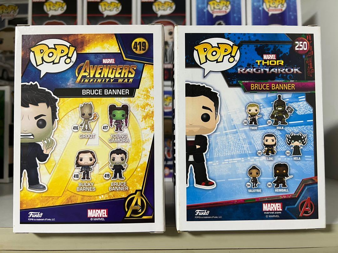 Funko Pop Marvel Avengers Infinity War Thor Ragnarok Toys R Us