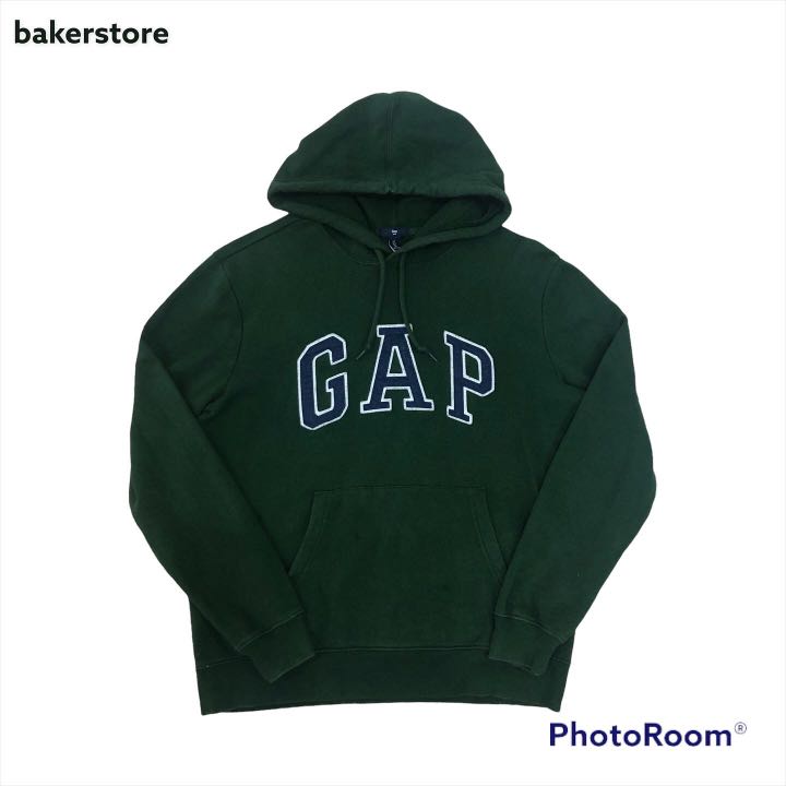 GAP HOODIE GREEN Men s Fashion Coats Jackets and Outerwear on