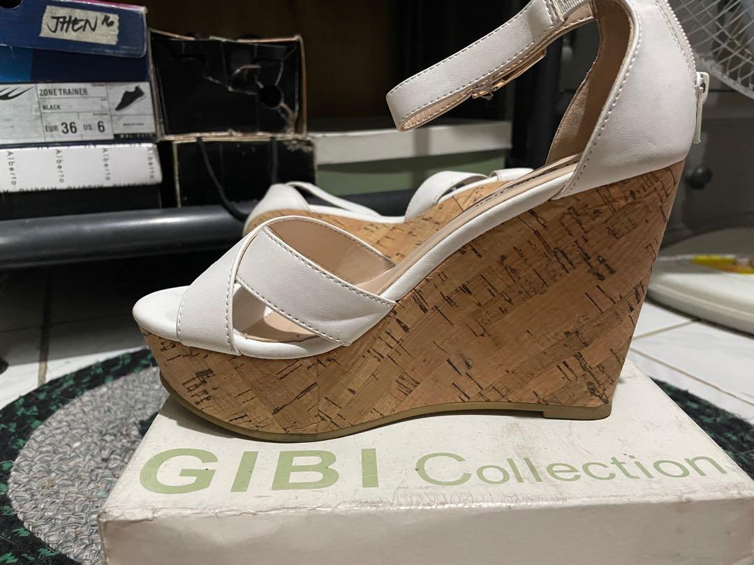 Gibi Wedge White Women s Fashion Footwear Wedges on Carousell