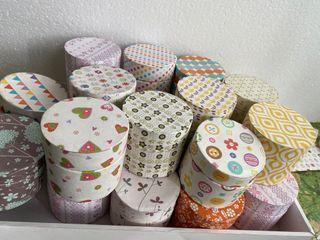 Gift Boxes, round,  3 inches diameter