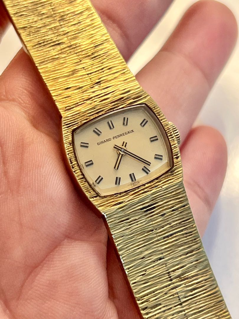Girard perregaux vintage shop ladies gold watch