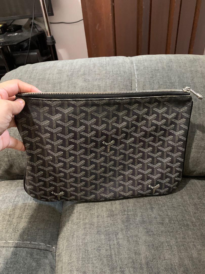 Goyard pouch 30cm, Luxury, Bags & Wallets on Carousell