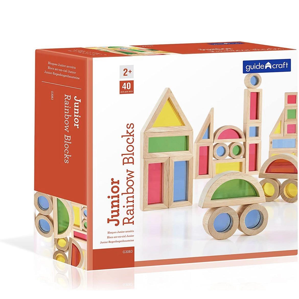Guidecraft jr sales rainbow blocks
