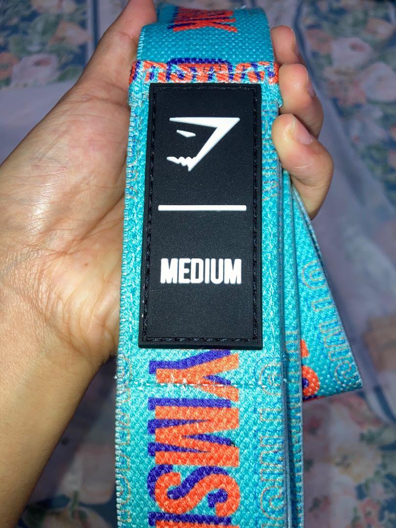 Gymshark Resistance Band, Sports Equipment, Exercise & Fitness, Toning