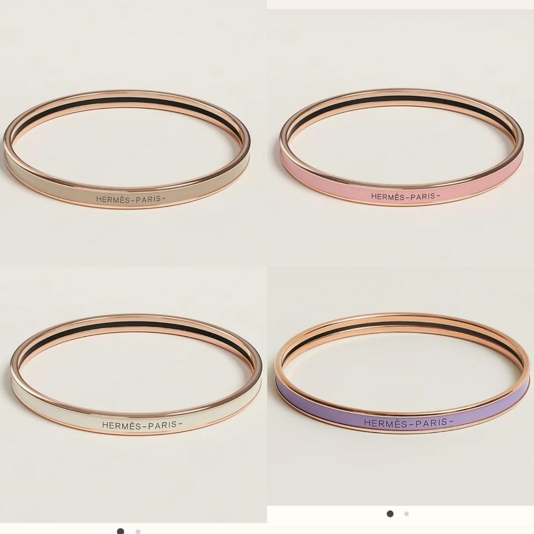 Hermes uni online hinged bracelet