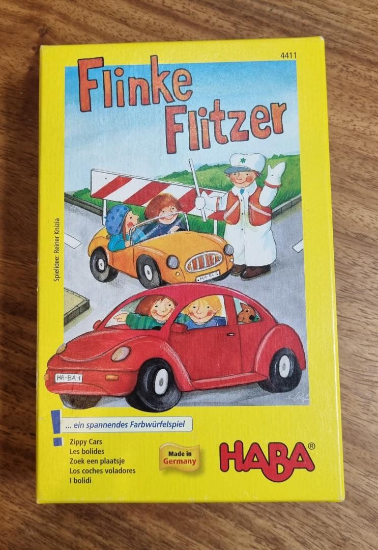 HABA board game Flinke Flitzer Zippy Cars, Hobbies & Toys, Toys & Games