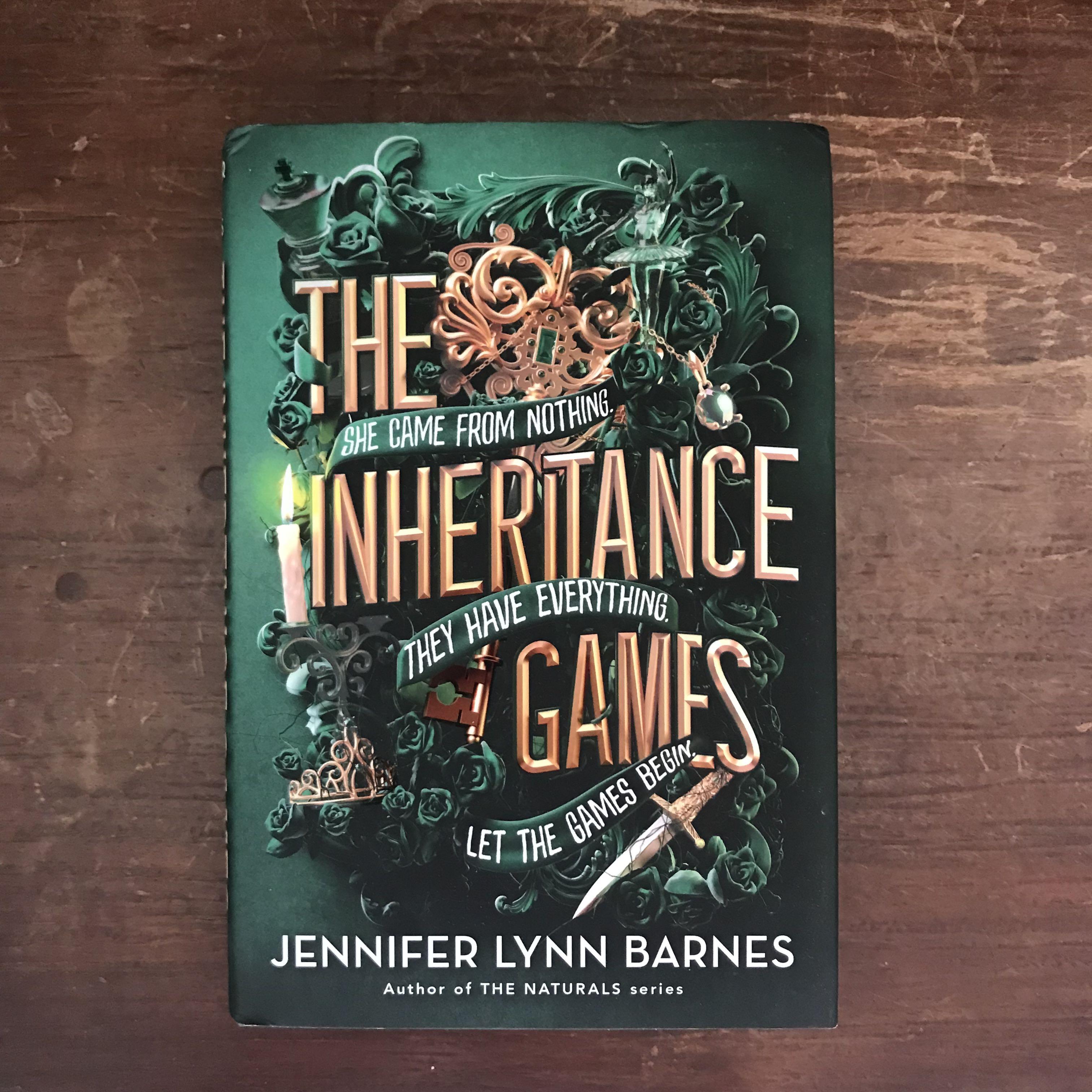 HB] The Inheritance Games by Jennifer Lynn Barnes, Hobbies & Toys, Books &  Magazines, Fiction & Non-Fiction on Carousell