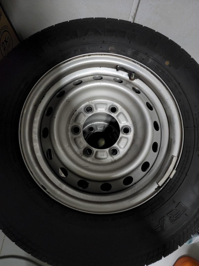 Hiace Stock 15inch Rim, Car Accessories, Tyres & Rims on Carousell