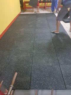 High Density Pure Rubber Mat flooring