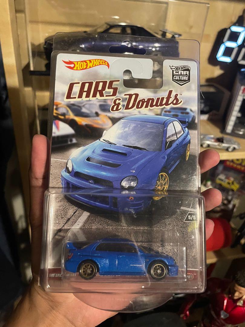 Hot wheels subaru cars and donuts top