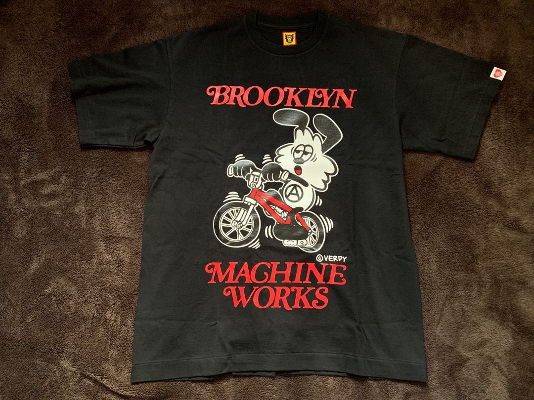 🇯🇵全新Human made x GDC x Brooklyn Machine Works BLK tee size L