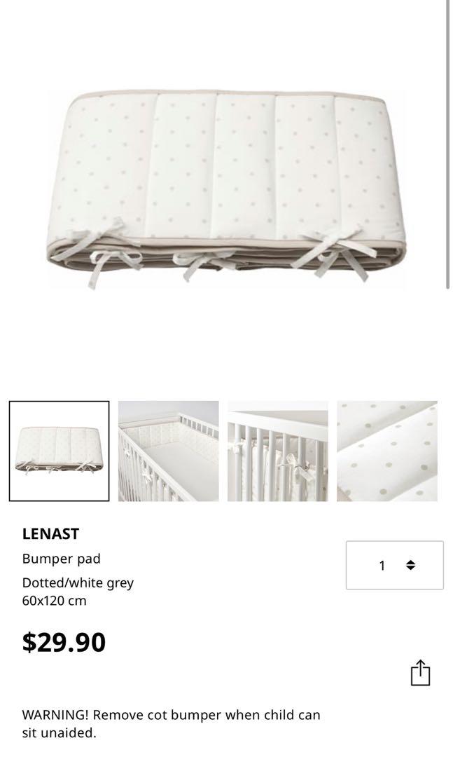 IKEA bumper cot, Babies & Kids, Baby Nursery & Kids Furniture, Cots