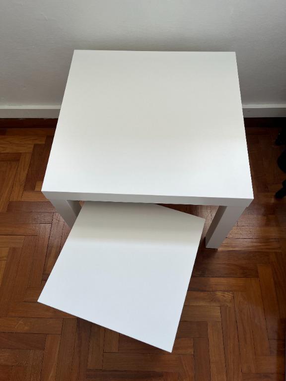 IKEA LACK Nest of tables set of 2 white