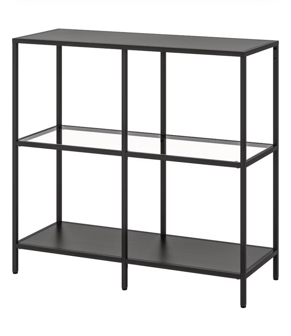 Ikea shelving unit ( black ), Furniture & Home Living, Furniture, Shelves, & Racks on