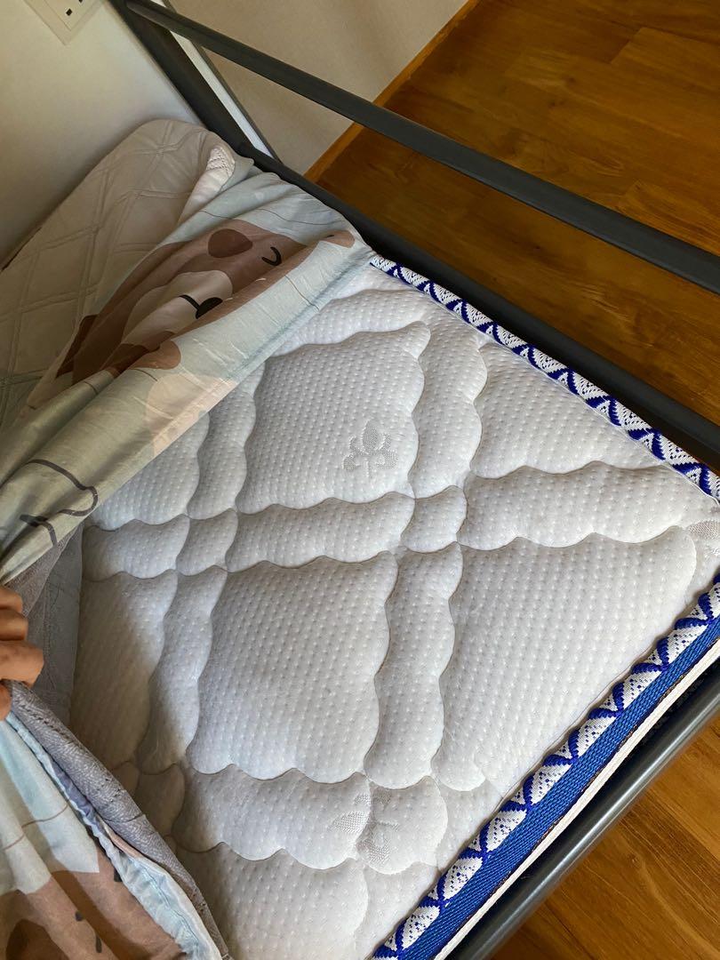 IKEA tuffing bunk bed with mattress, Furniture & Home Living, Furniture