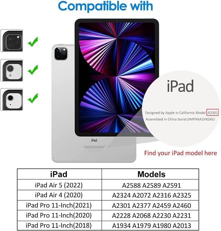 [instock] JETech Case for iPad Pro 11 Inch 2021/2020/2018