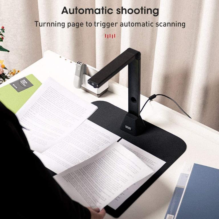 iOCHOW S5 Document Camera & Book Scanner 22MP High Definition USB