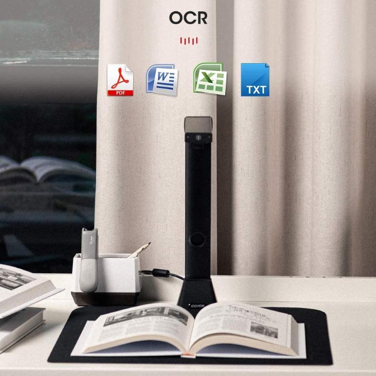 iOCHOW S5 Document Camera & Book Scanner 22MP High Definition USB