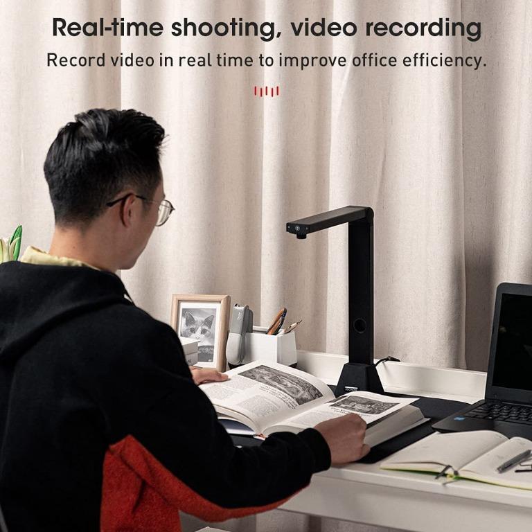 iOCHOW S5 Document Camera & Book Scanner 22MP High Definition USB