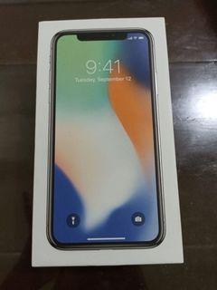 Iphone X Silver New Murah Milik Pribadi