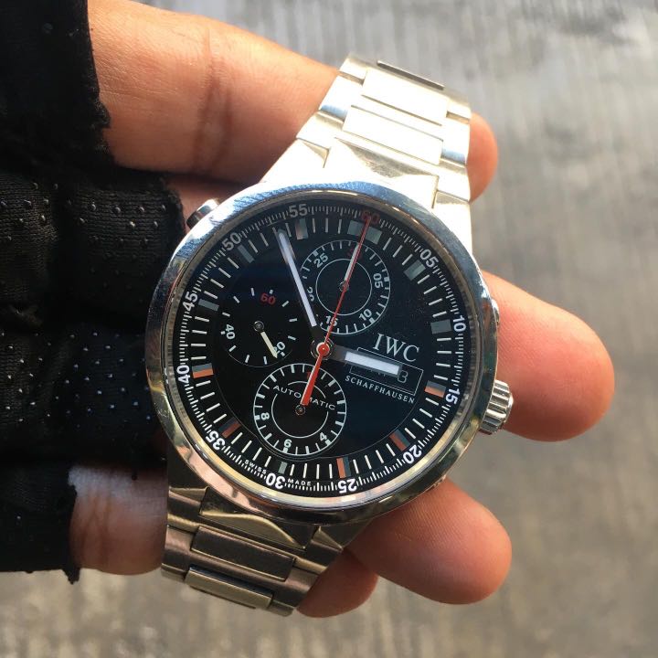 Iwc gst on sale rattrapante chronograph