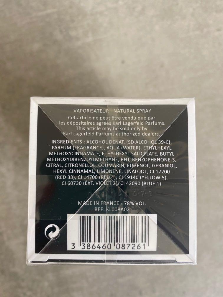 Karl Lagerfeld Bois de Vetiver (Category: Fragrance & Deodorants) located in Makati City. Submitted by mnlbc (Listing ID 1164452473, Image 2). Description: NIB Karl Lagerfeld Bois de Vetiver SF care of buyer, free shipping with total purchase >P2000.