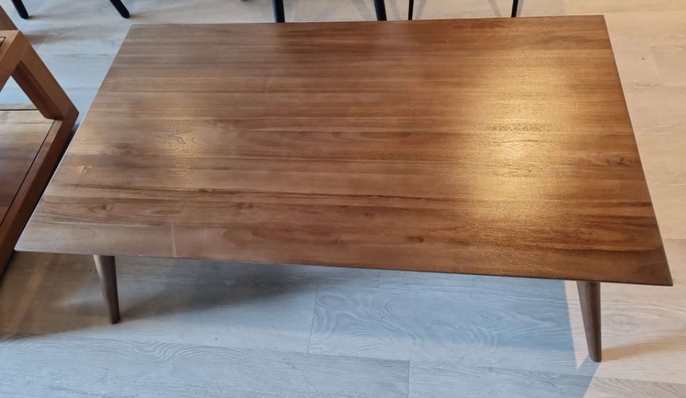 Karpenter Teak Vintage Coffee Table Rectangular 120/70/40, Furniture & Home Living