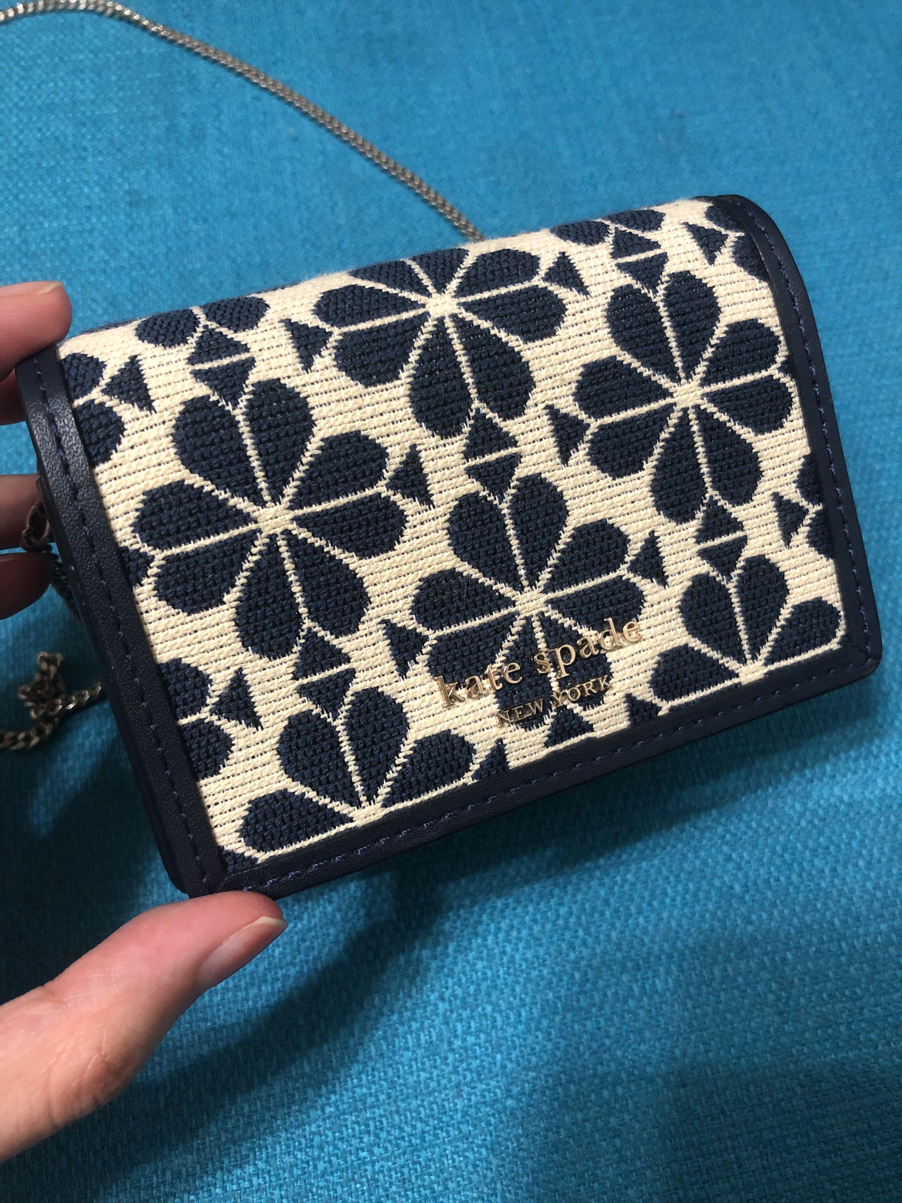 Kate spade mini wallet on chain clearance