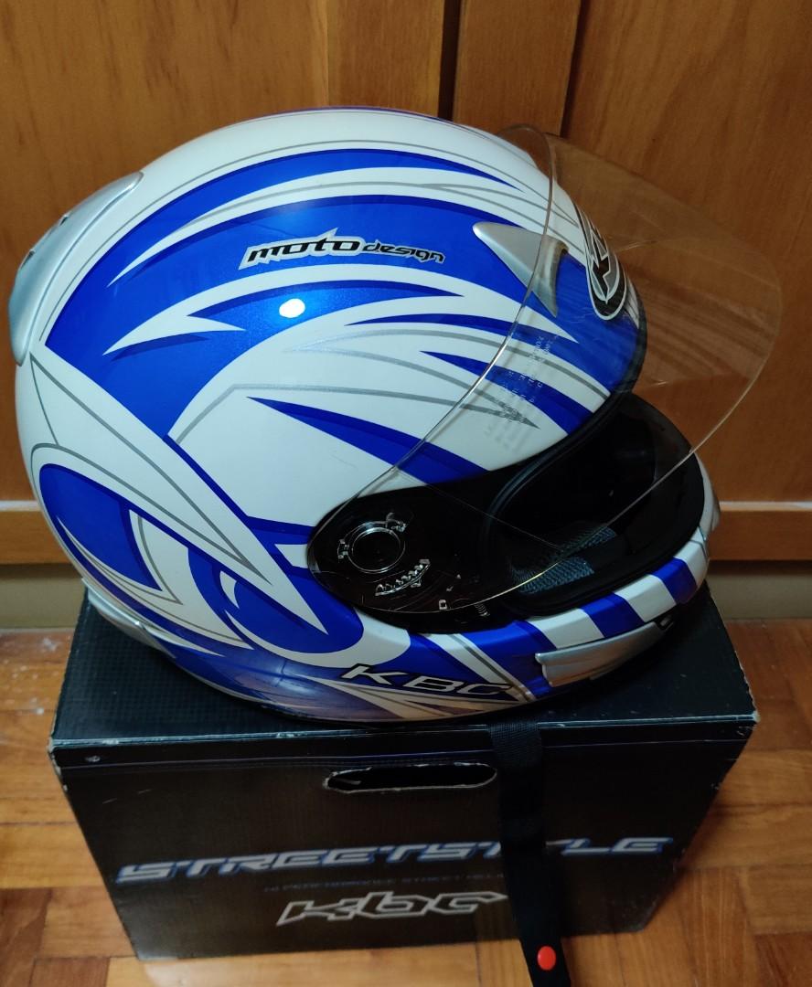 KBC full face helmet size XL, Motorcycles, Motorcycle Apparel on Carousell