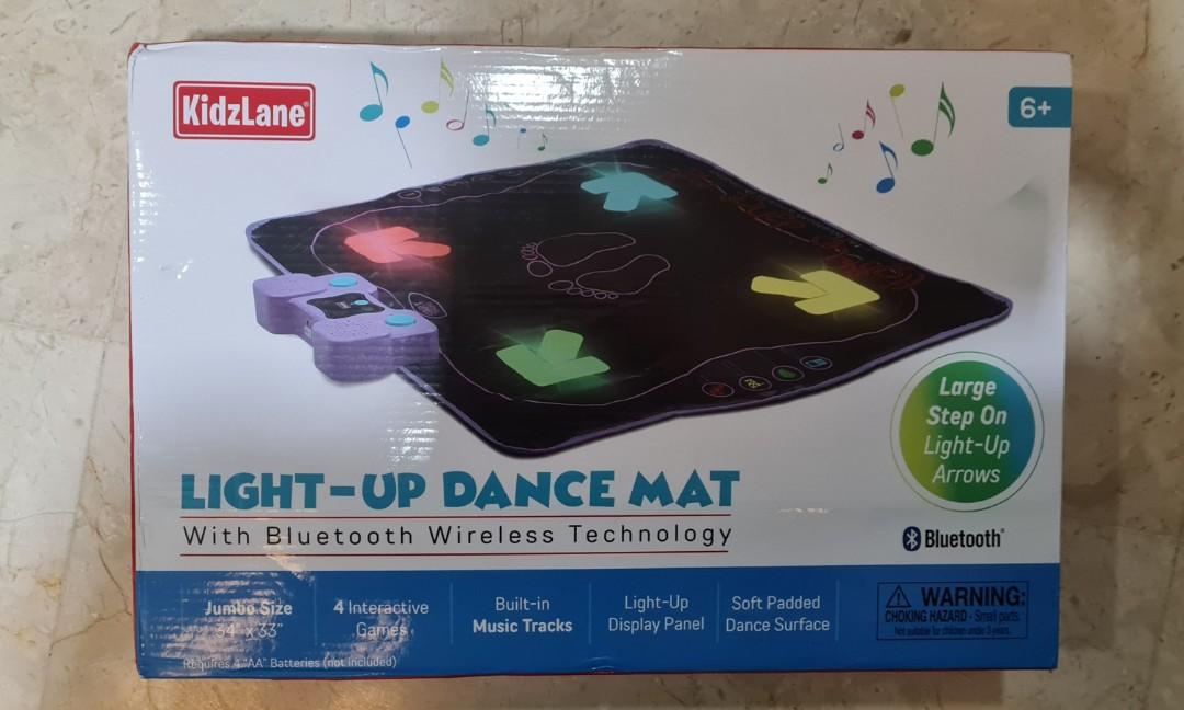 Arcade Style Dance Games with Built in Music Tracks and Wireless Technology Kidzlane Light Up Dance Mat 
