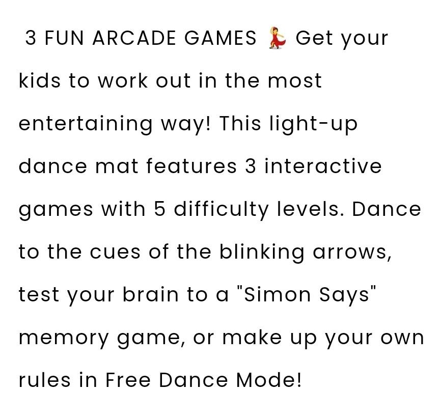 Kidzlane Light Up Dance Mat, Hobbies & Toys, Toys & Games on Carousell