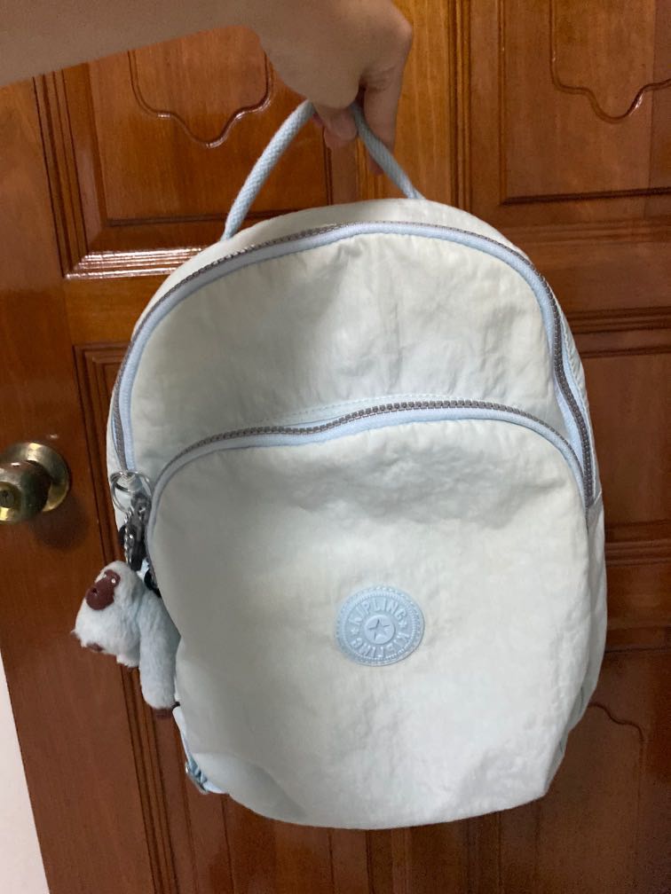 Kipling Baby blue backpack, Women's Fashion, Bags & Wallets, Backpacks on Carousell