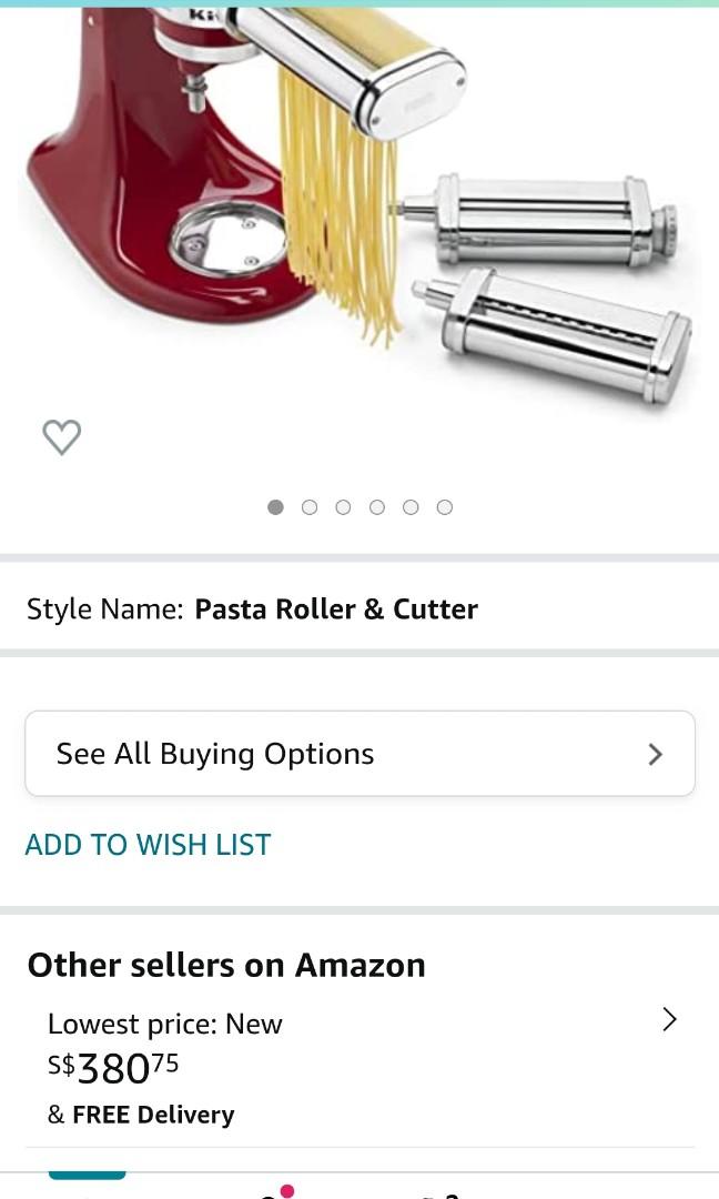 3 piece pasta roller and cutter set