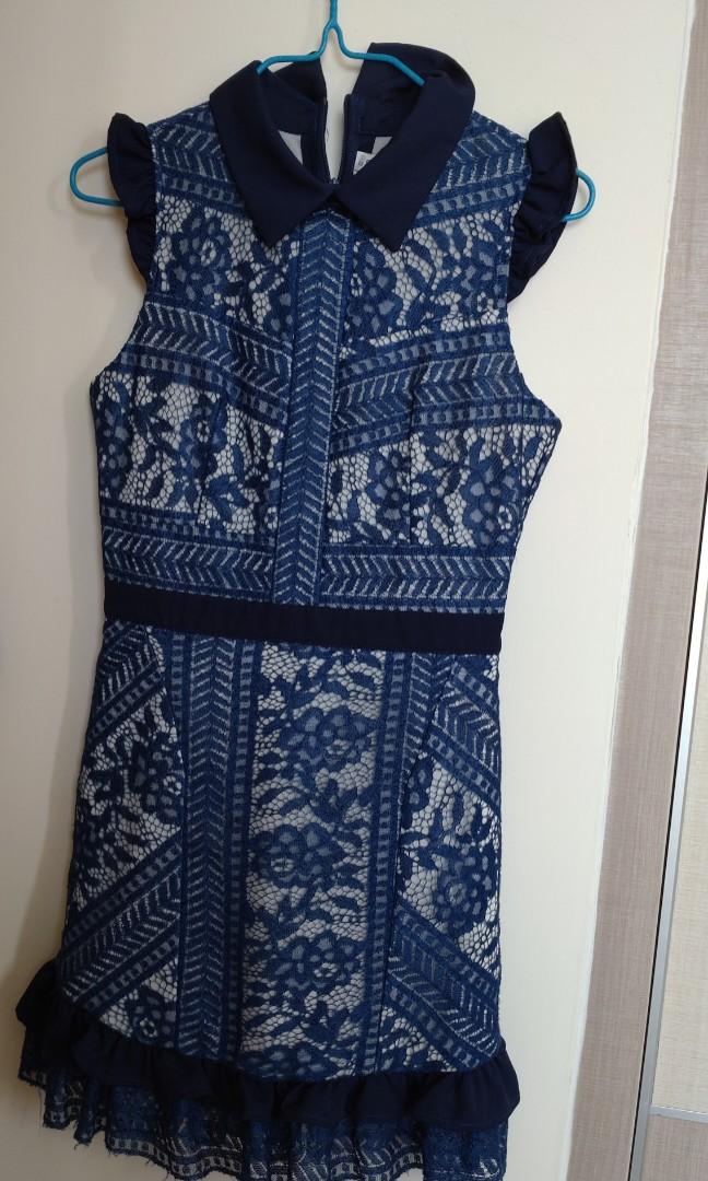 Lace Dress Zara Club Monaco Maje Bash 女裝 連身裙 套裝 連身裙 Carousell