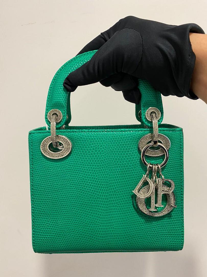 Túi Mini Lady Dior Lizard bag