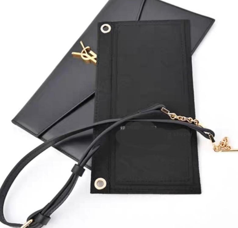 Leather Strap Conversion Kit for YSL Uptown Clutch, Luxury, Bags