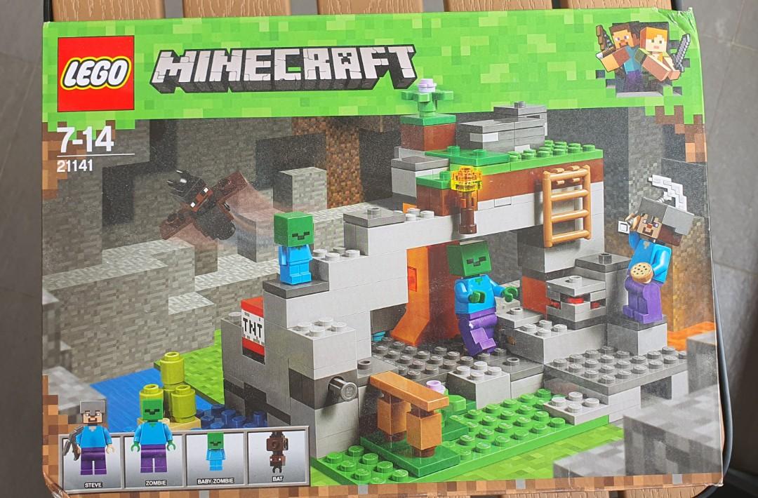 Lego minecraft 21141 hot sale the zombie cave