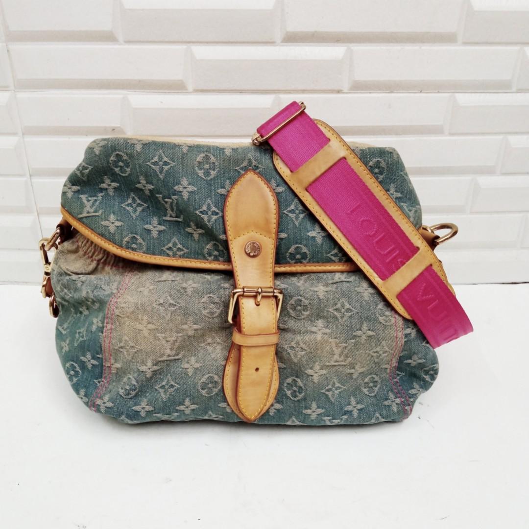 Louis Vuitton Blue Monogram Denim Sunrise QJBDULTCBB000