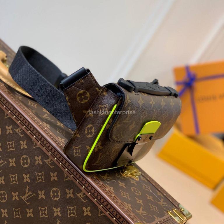 Louis Vuitton LV Mens S Lock Sling Bag new Brown Cloth ref.889925 - Joli  Closet