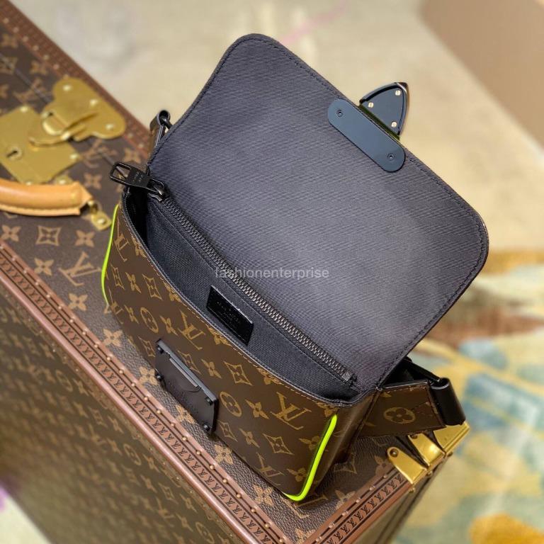 Louis Vuitton LV Mens S Lock Sling Bag new Brown Cloth ref.889925 - Joli  Closet