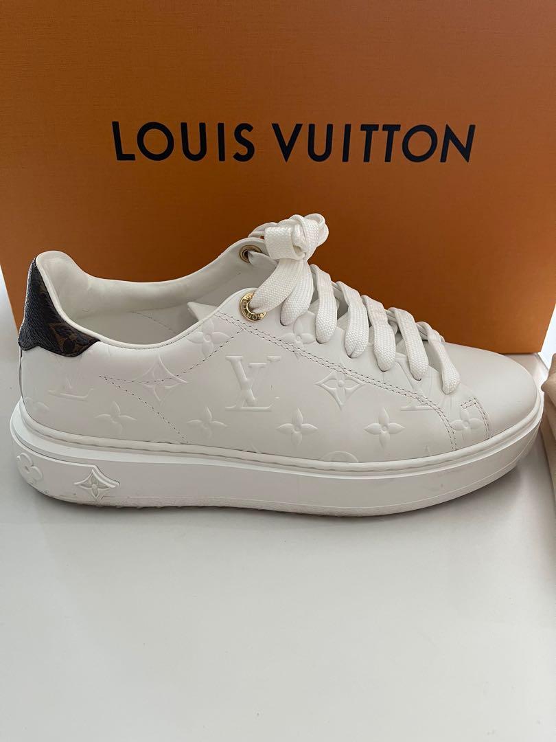 Louis Vuitton Black/Brown Monogram Canvas And Mesh Run Away Sneakers Size 37  Louis Vuitton