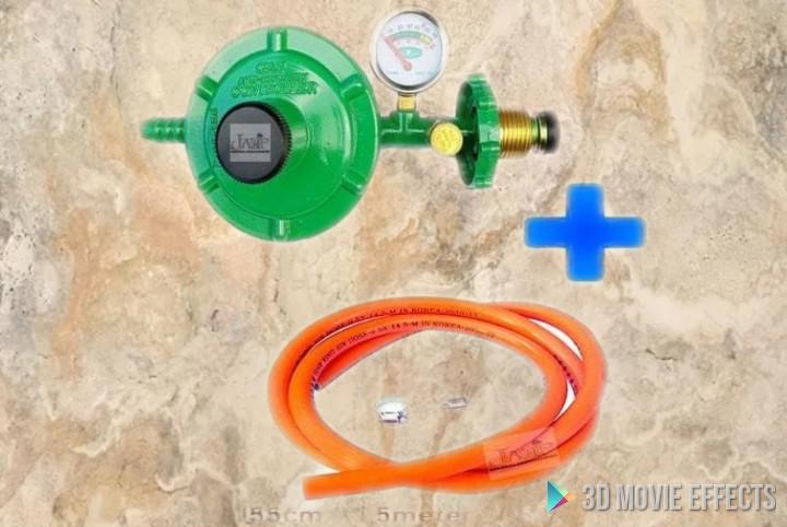 Lpg regulator with gauge hose and clamo (Category: Other Kitchen Appliances) located in Manila. Submitted by latestproduct (Listing ID 1164628090, Image 1). Description: Lpg regulator with gauge hose and clamp And safety features Tel 85109484 09331240862.