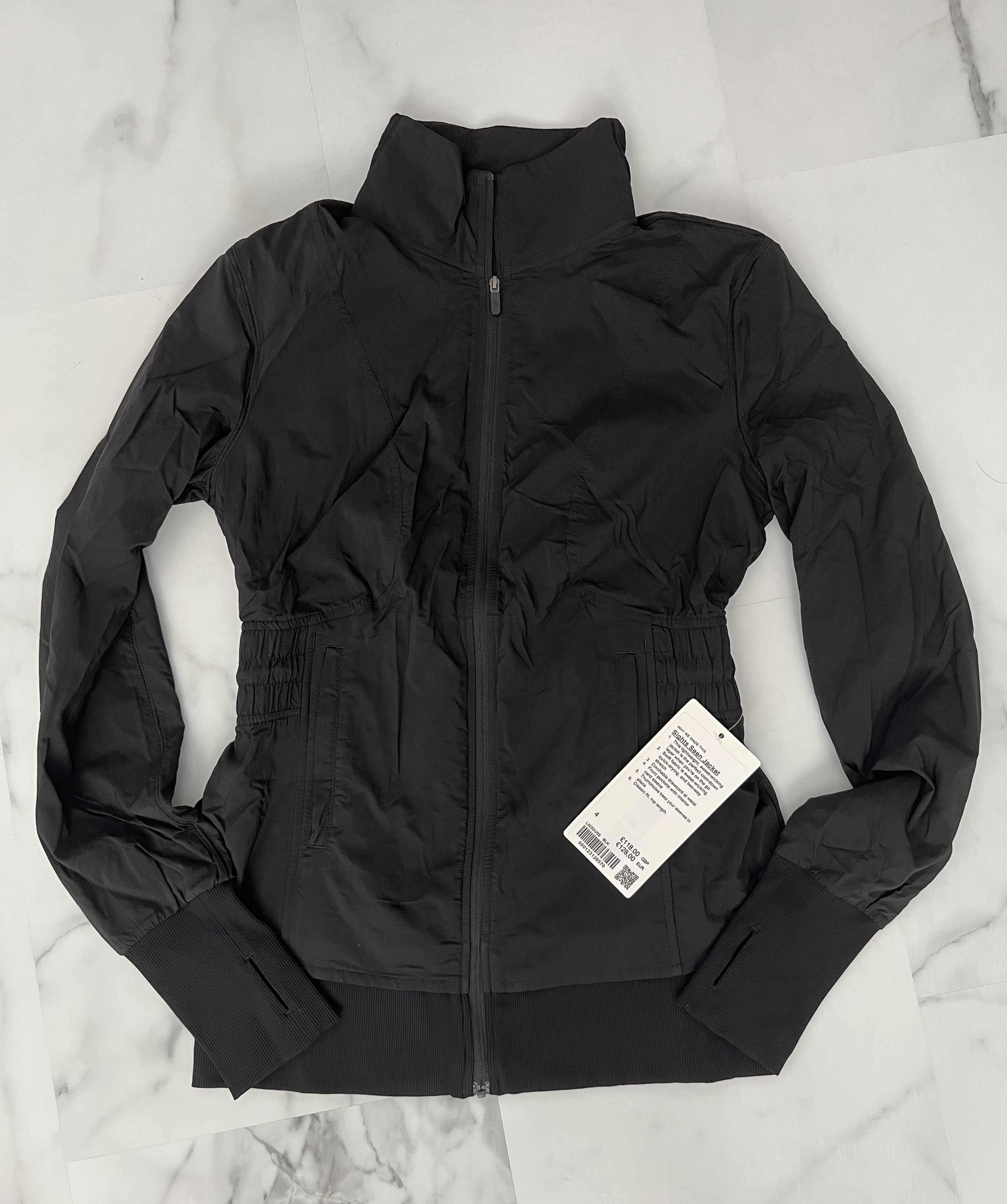 lululemon sights seen jacket review