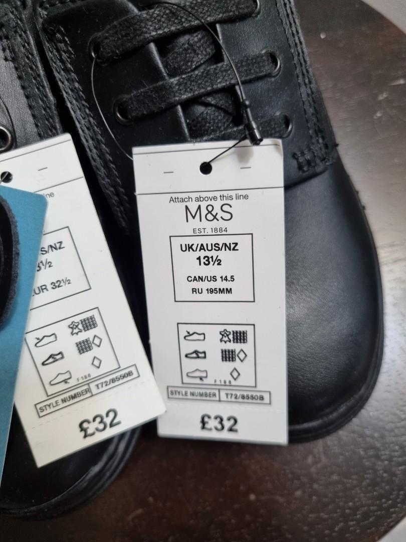 M and s kids school shoes best sale